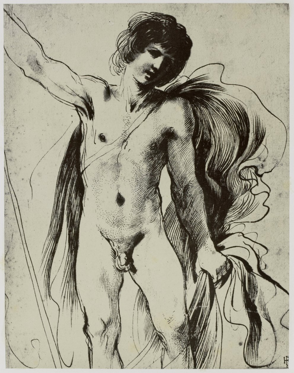 Guercino, en ung af Philip Henry Delamotte