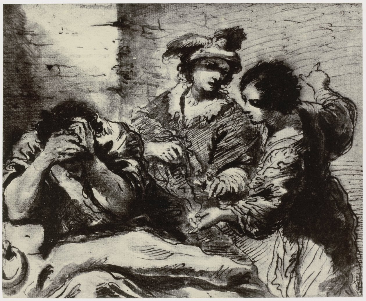 Guercino, Fangen af Philip Henry Delamotte