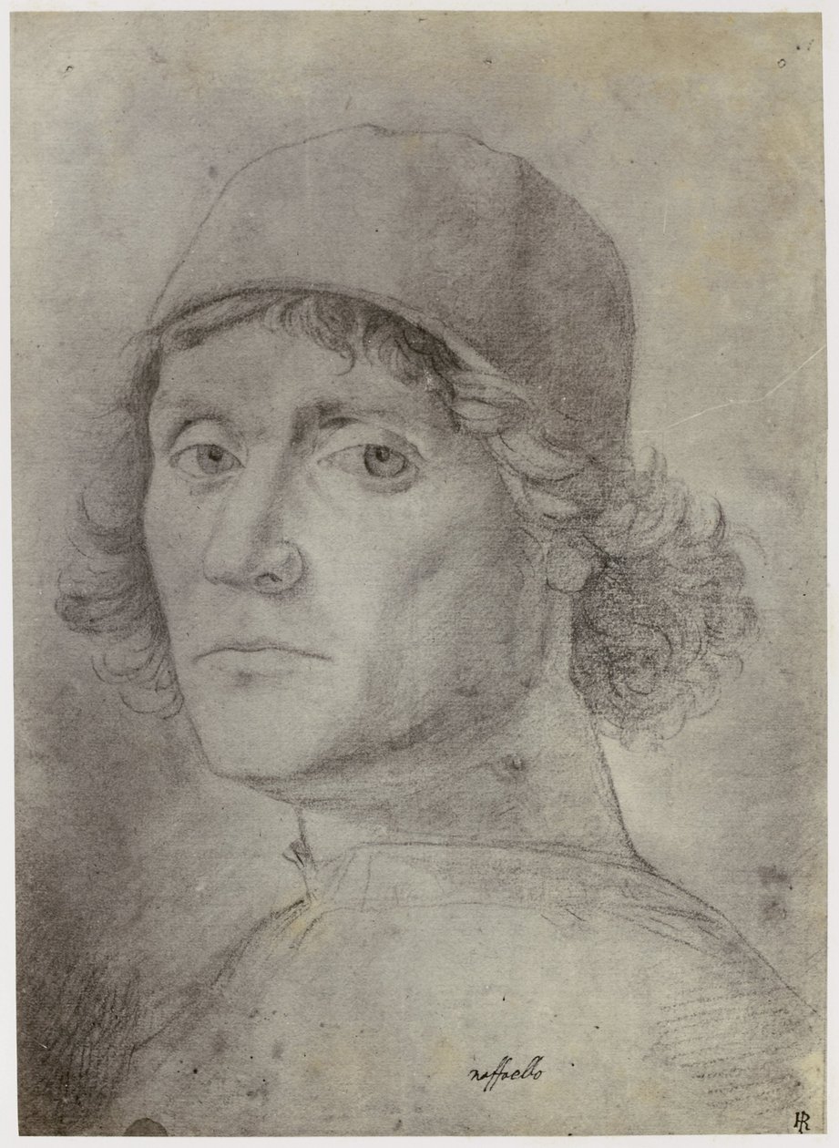 Rafael, hans eget portræt af Philip Henry Delamotte