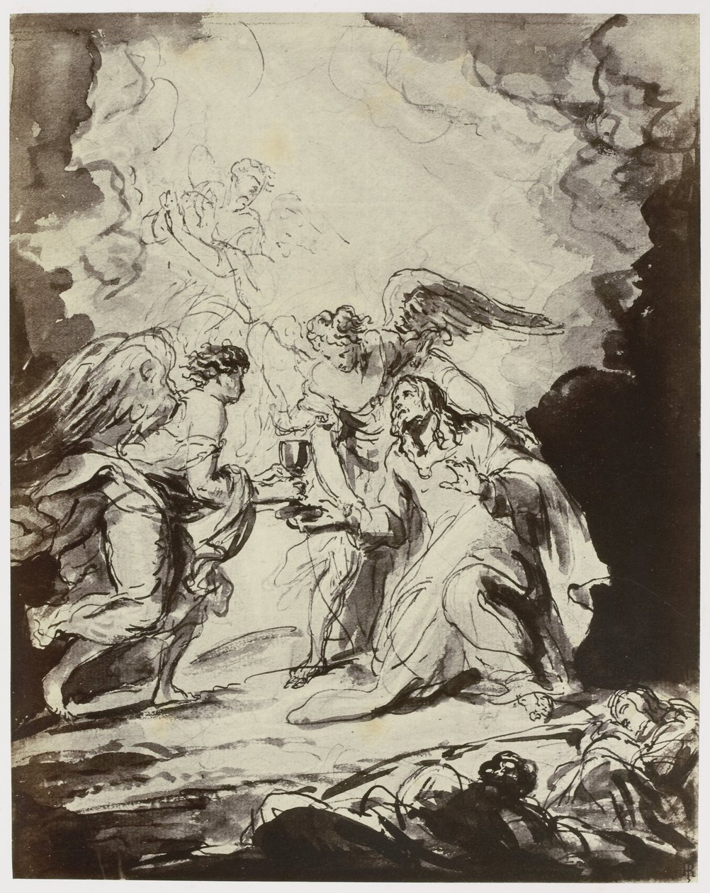 Van Dyck [Vandyke], Kvalen i haven af Philip Henry Delamotte