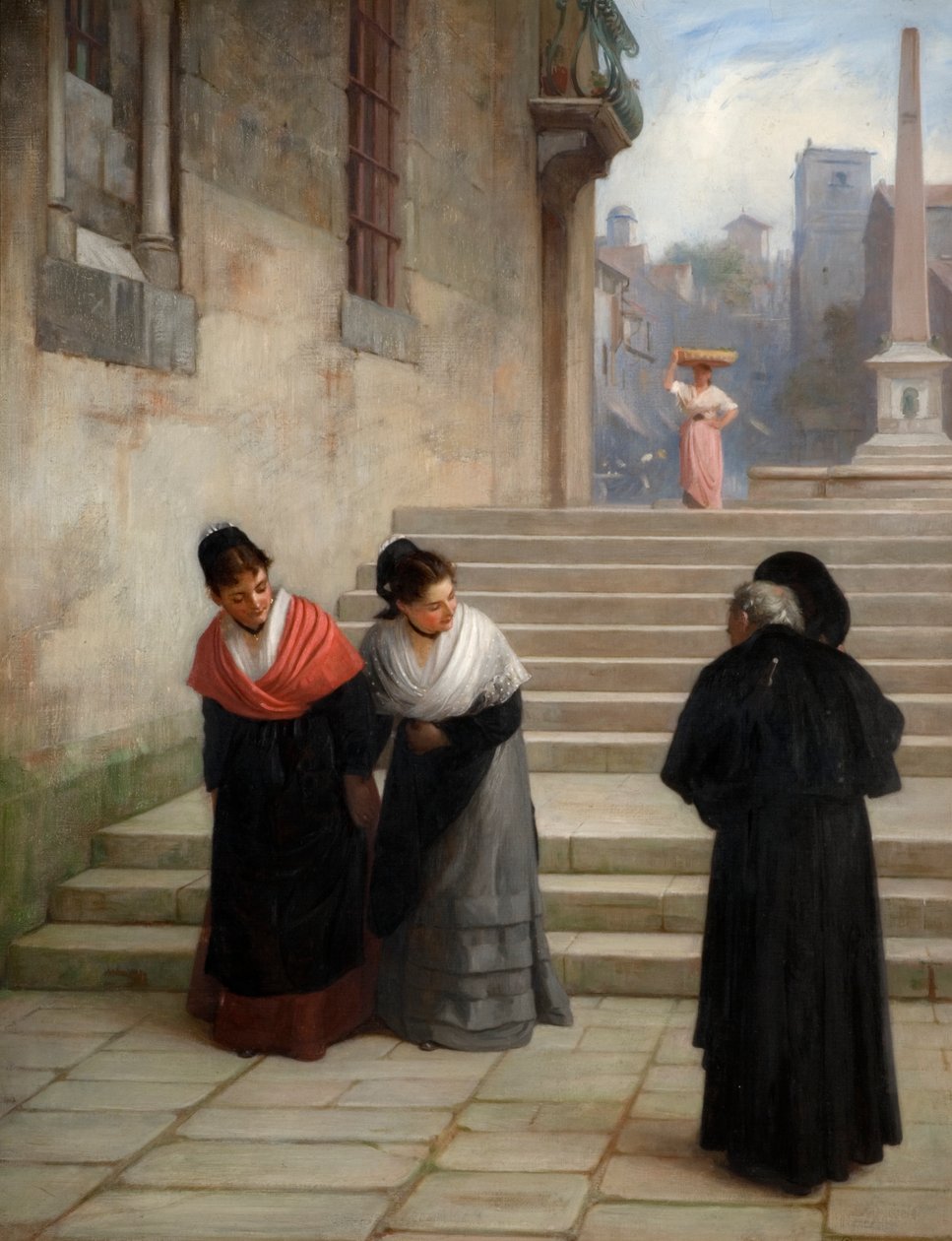 Hans Ærbødighed, 1876 af Philip Hermogenes Calderon