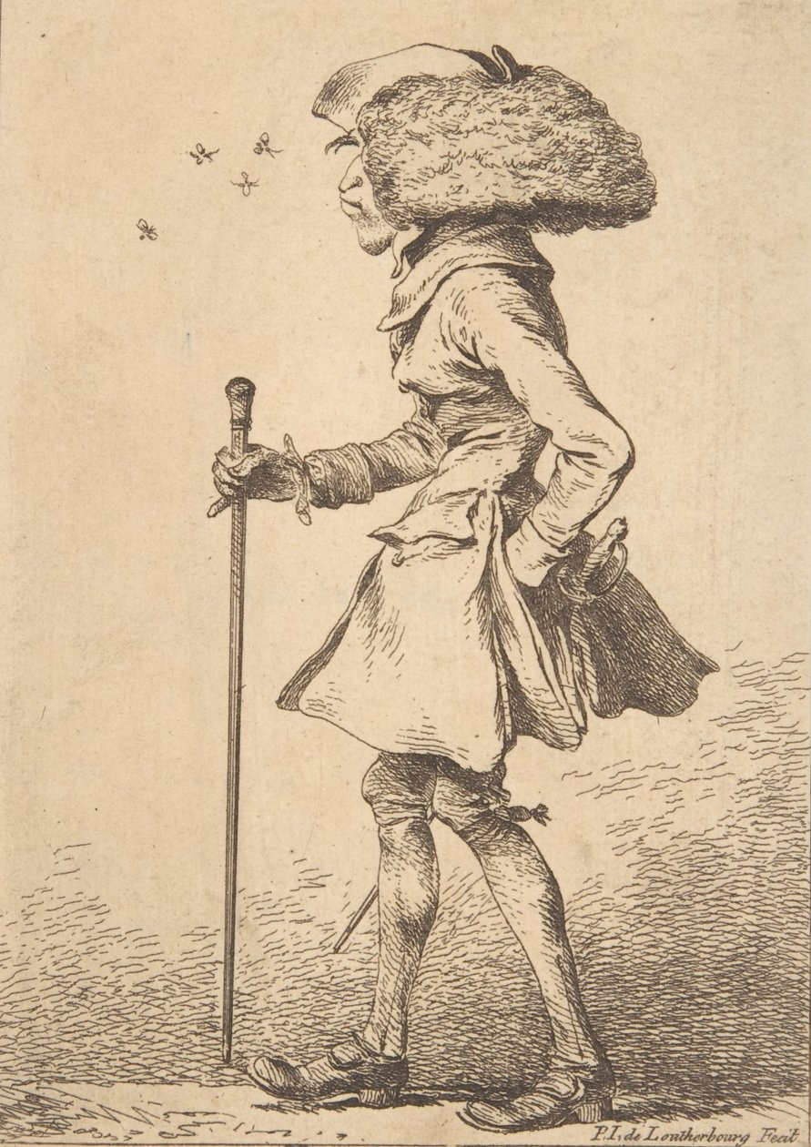 Fra Warwick Lane, 1. maj 1790., 1. maj 1790. af Philip James de Loutherbourg