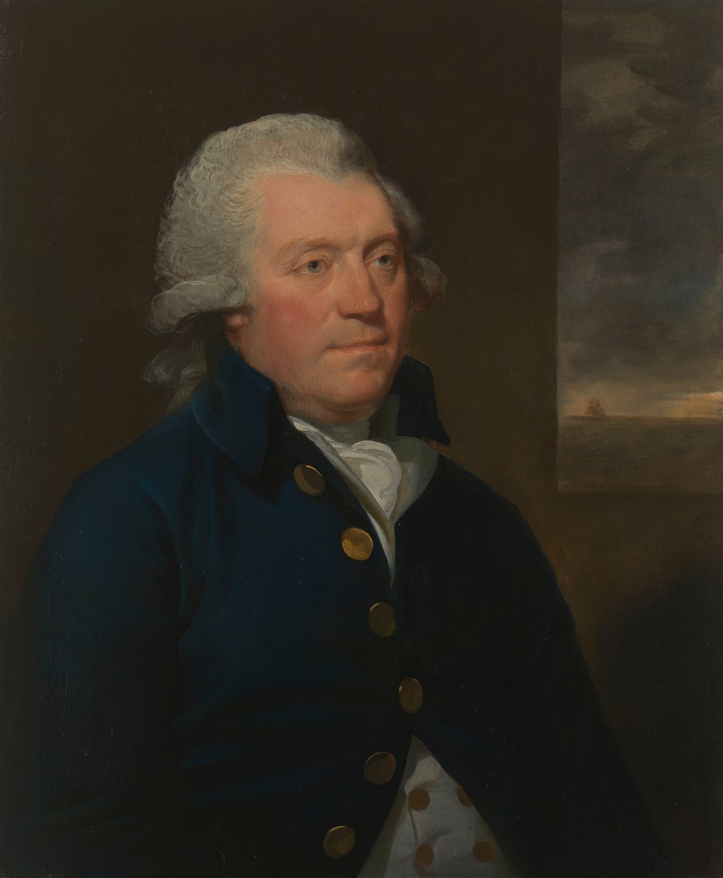 George Phillips Towry (1729-1817), slutningen af det 18. til begyndelsen af det 19. århundrede (olie på lærred) af Philip Jean