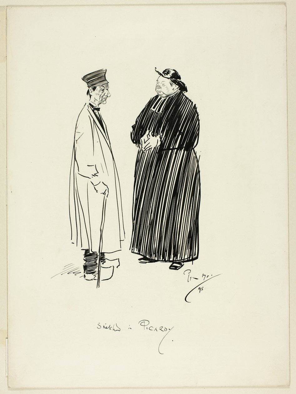 Skitse i Picardiet af Philip William May