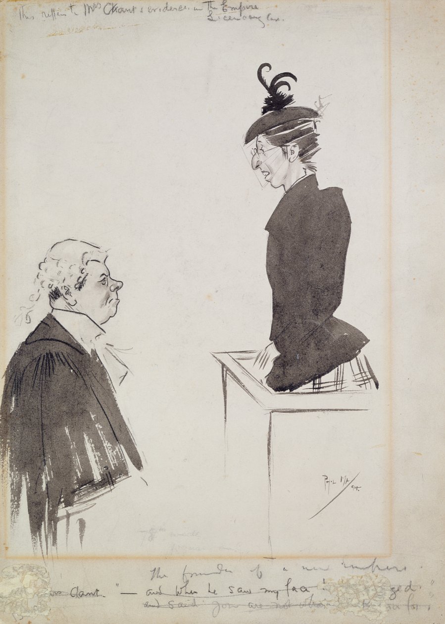 Vidnet (Mrs Chant) af Philip William May