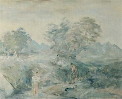 Badende, Knaresborough af Philip Wilson Steer