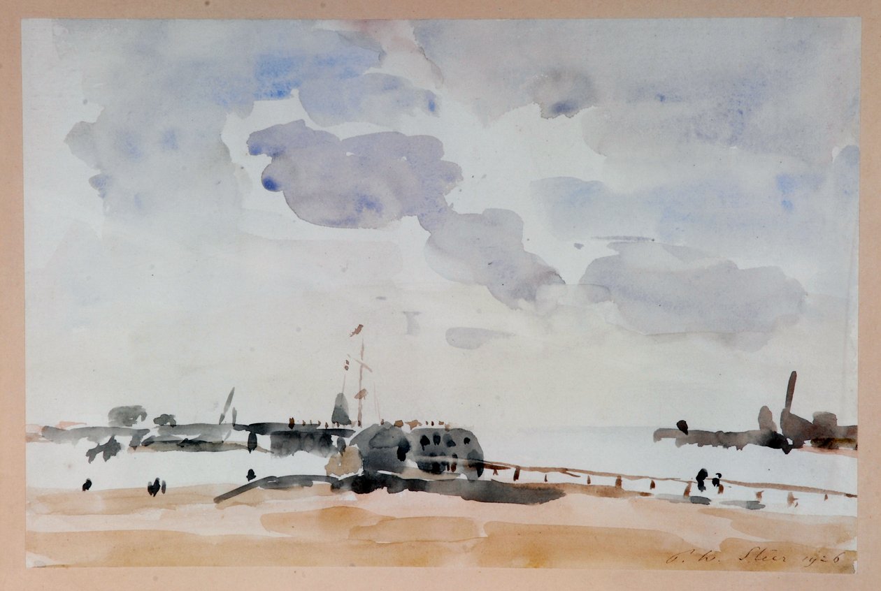 Harbour Mouth, Shoreham af Philip Wilson Steer