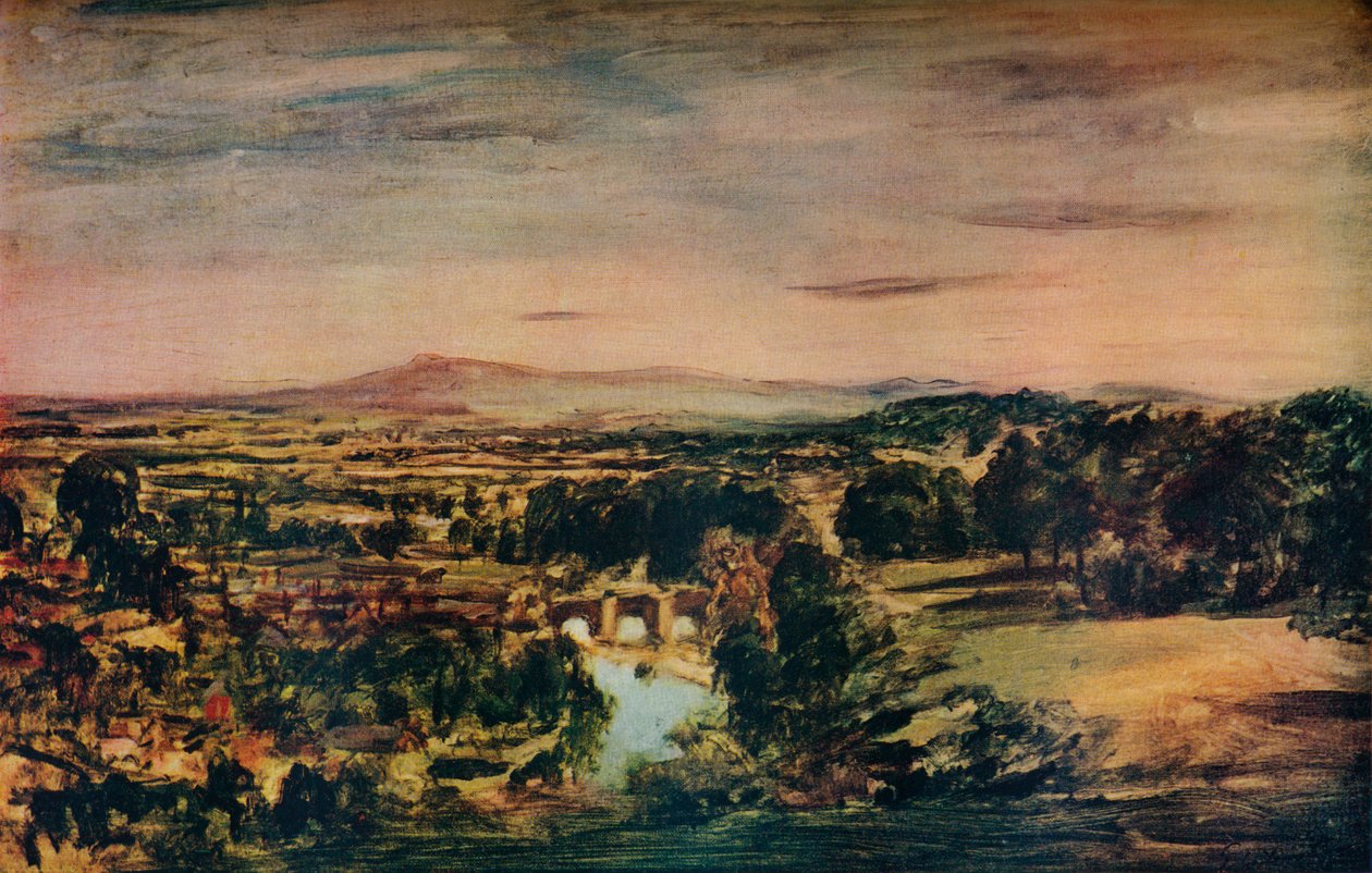 Ludlow, c1895 1930. af Philip Wilson Steer