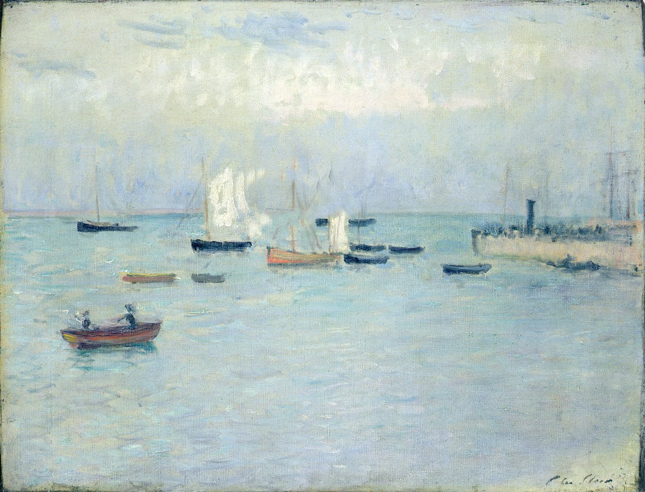 Poole Havn af Philip Wilson Steer