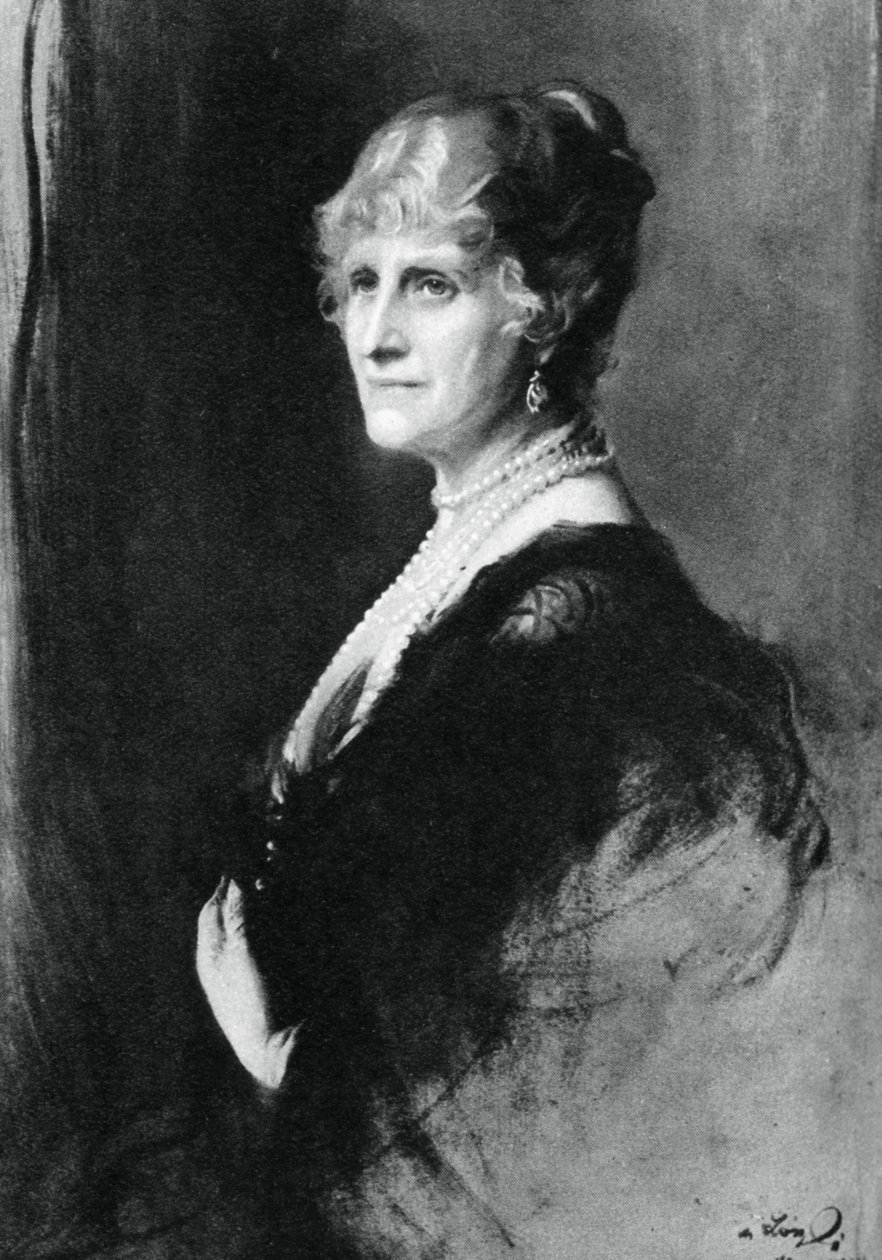 Nina Bowes-Lyon, grevinde af Strathmore og Kinghorne, 1937. af Philip de László