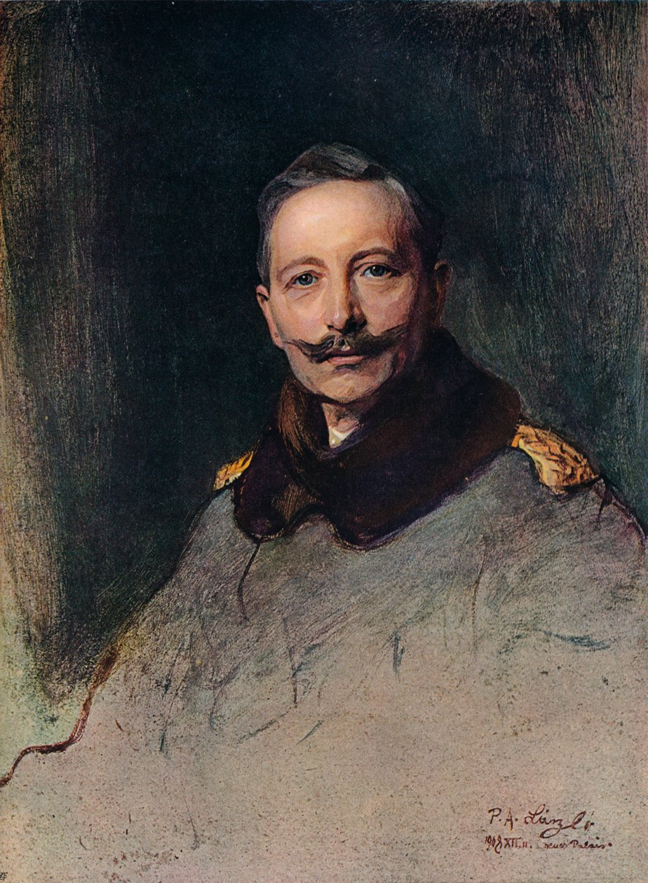 Portræt af H.I.M. Den tyske kejser, 1908 af Philip de László
