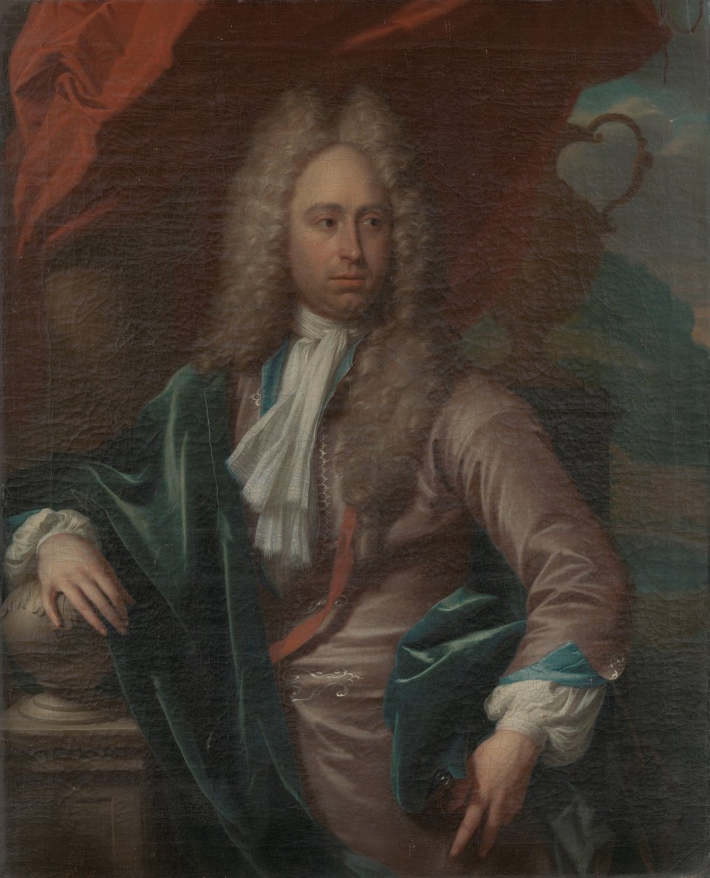 Portræt af Caspar Adriaen Parduyn (1685-1735), foged i Middelburg af Philip van Dijk