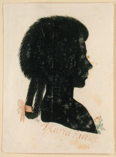 Maria Elisabeth Runge (f.1763), 1789 (indisk blæk på papir) af Philipp Otto Runge
