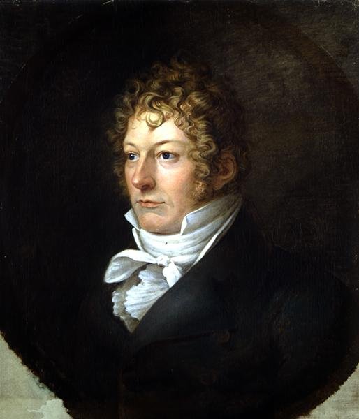 Portræt af Johann Philipp Peterson (f. 1752) 1809 af Philipp Otto Runge