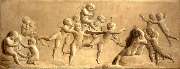 Kærlighedens triumf, 1802 af Philipp Otto Runge