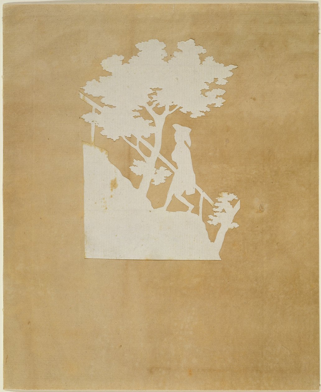 Woodland Scene (collage på papir) af Philipp Otto Runge