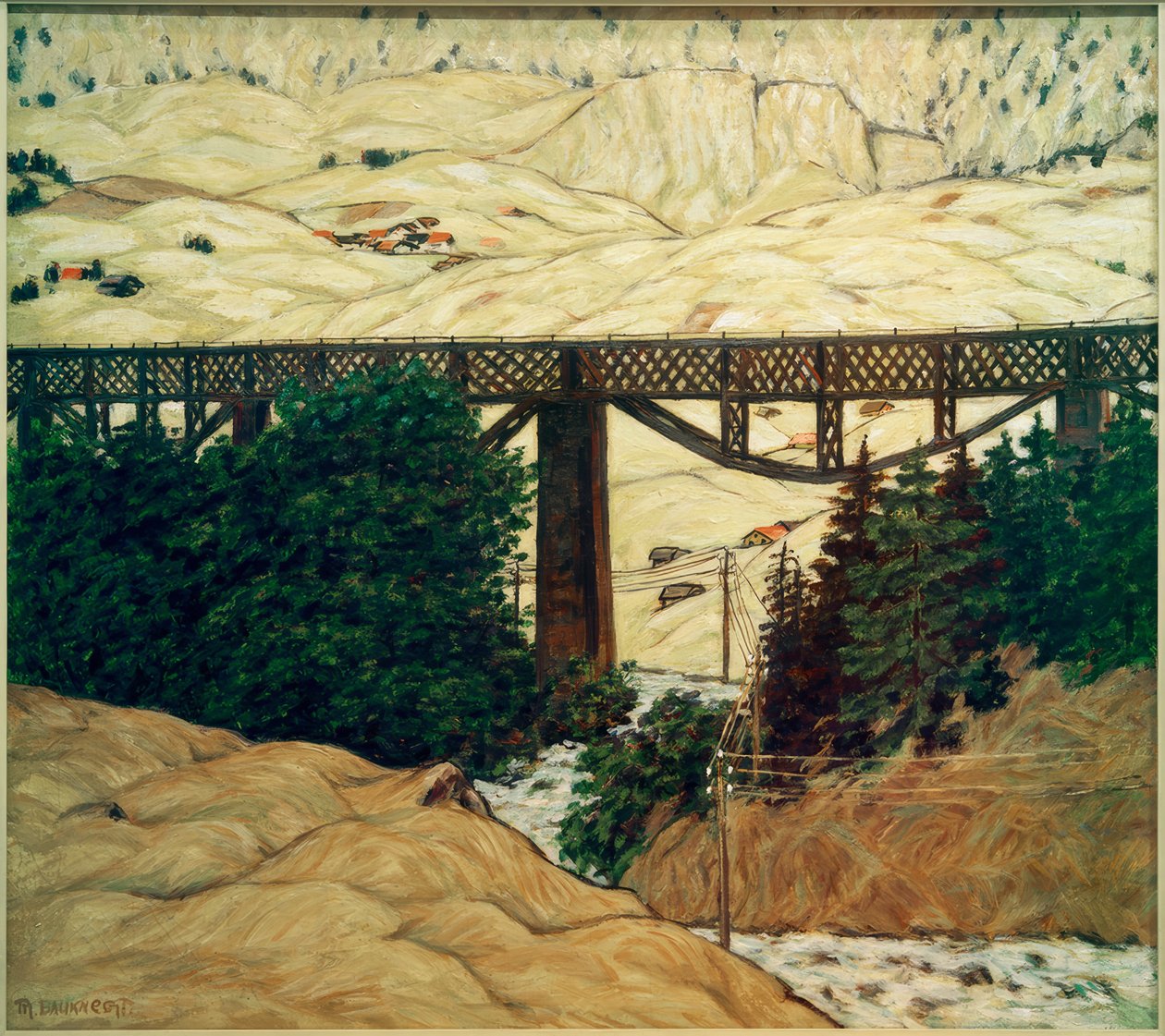 Bro, (viadukt) af Philipp Bauknecht