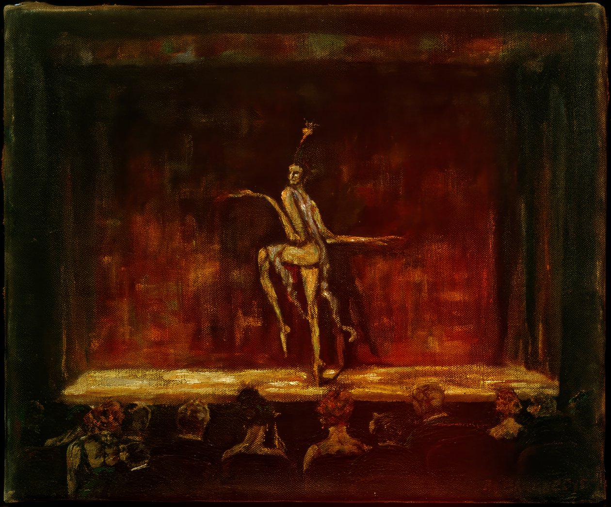 Nøgen danser af Philipp Bauknecht