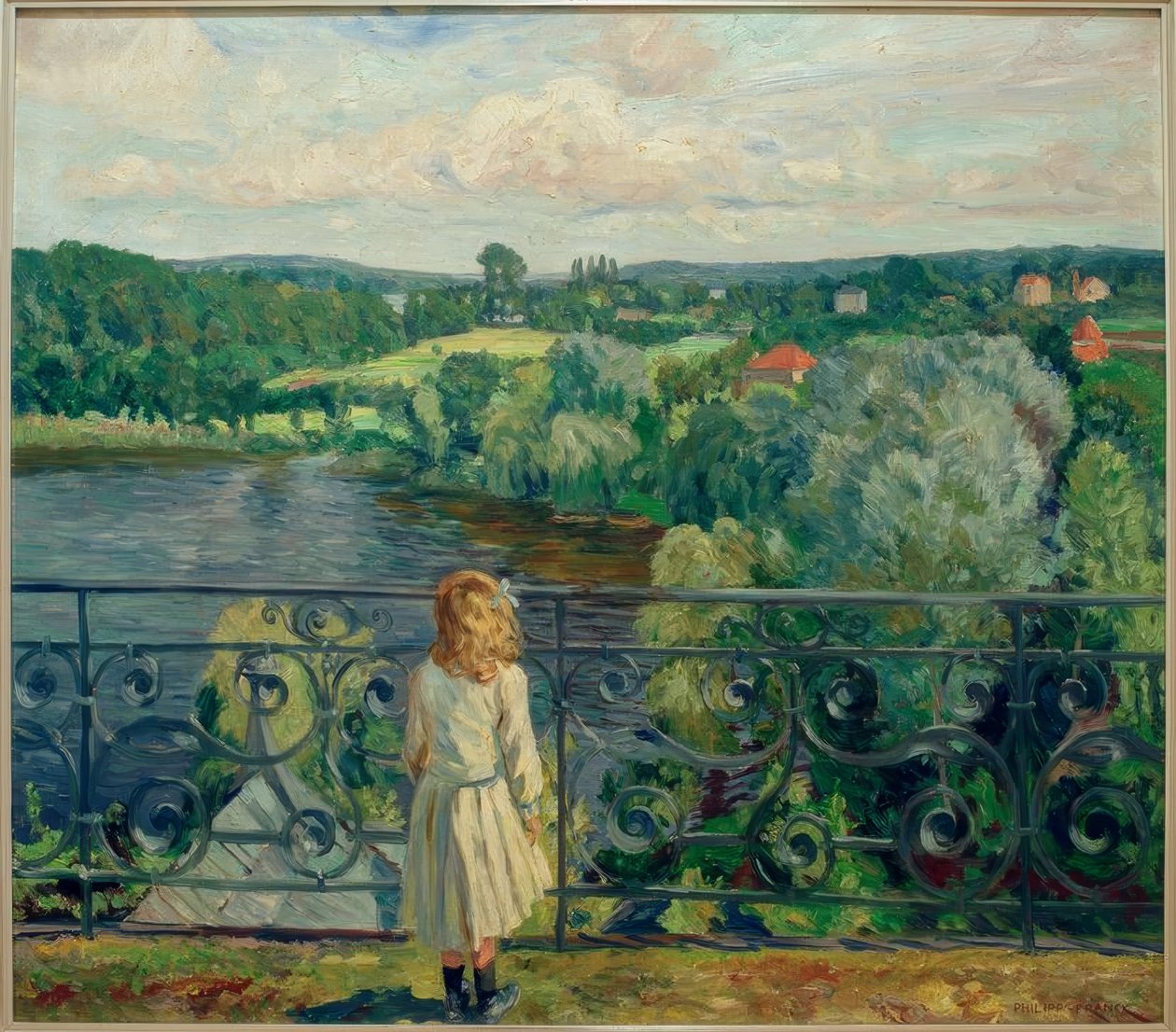 På terrassen af Philipp Franck