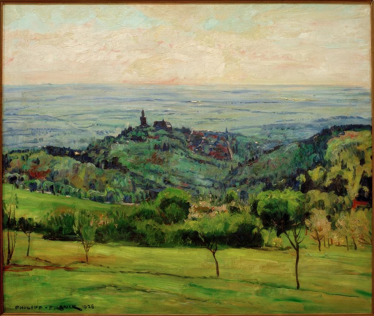 Udsigt over Kronberg af Philipp Franck