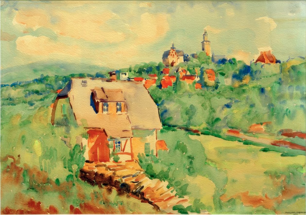 Udsigt over Kronberg af Philipp Franck