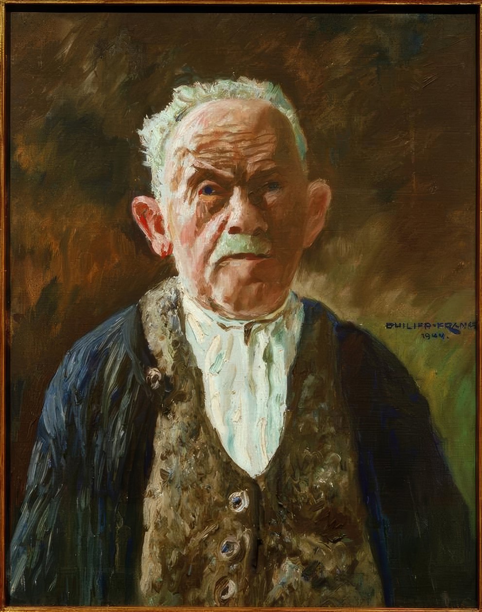 Sidste selvportræt af Philipp Franck