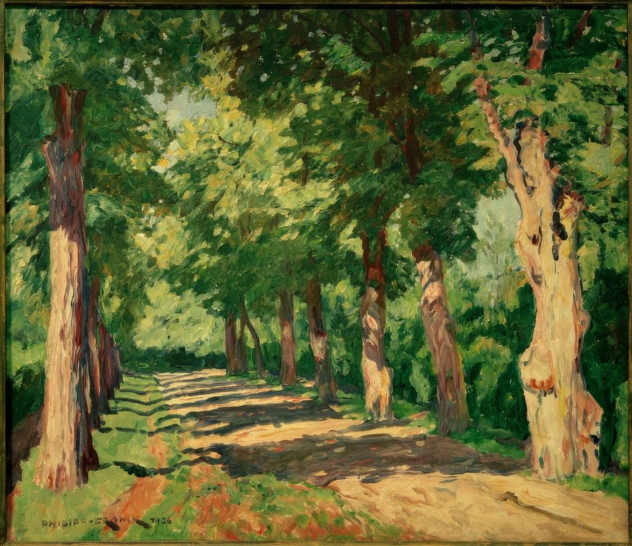 Lindenallee af Philipp Franck
