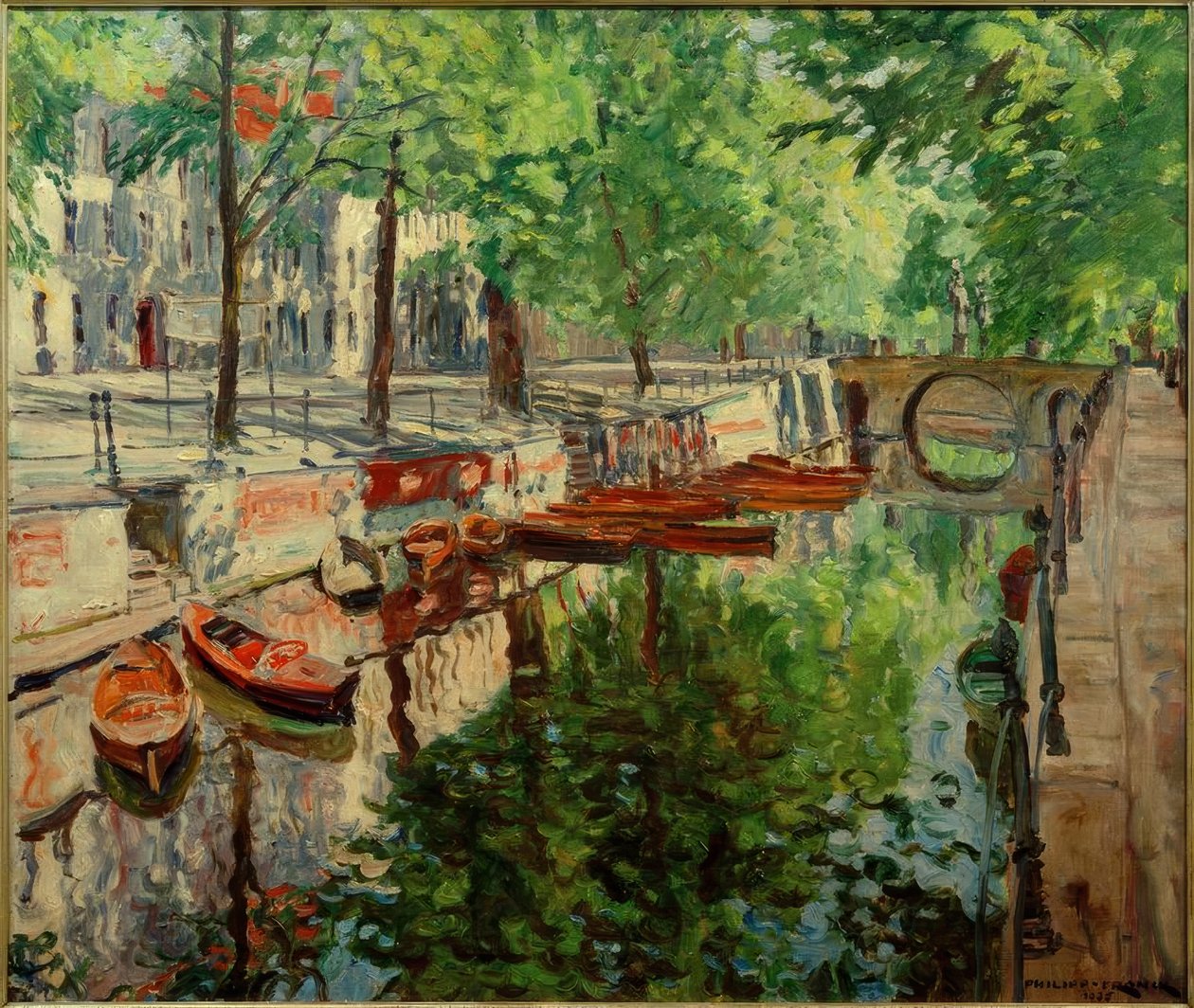 Potsdam Kanal af Philipp Franck
