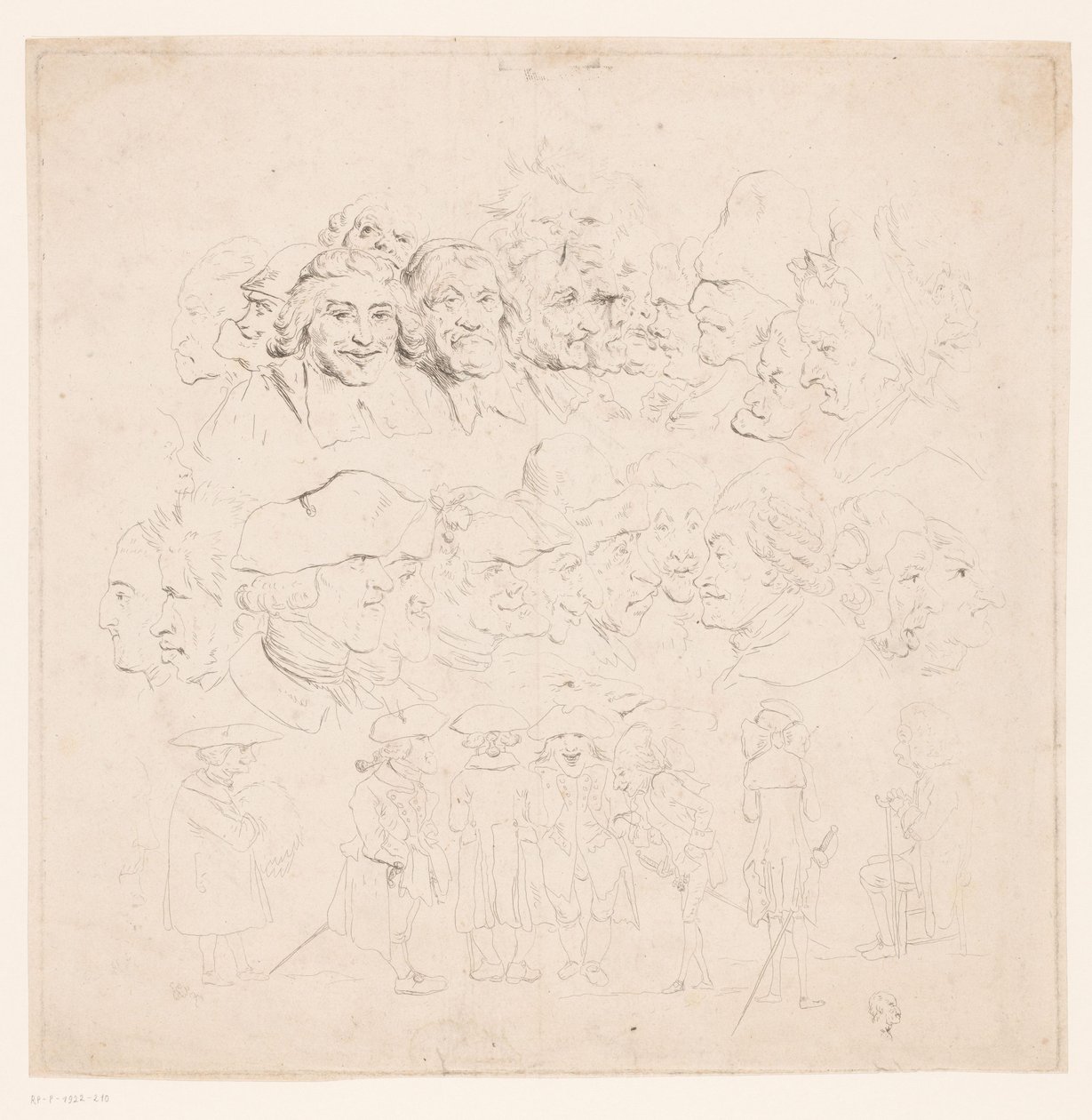 tegnefilm af Philipp Jacques Loutherbourg (I) (attributed to)