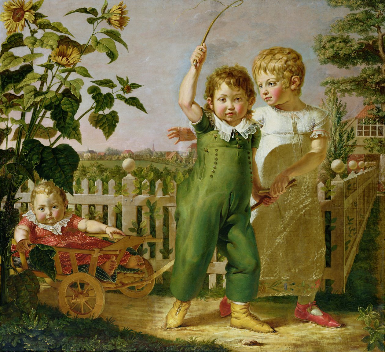 Hulsenbeck-børnene, 1806 af Philipp Otto Runge