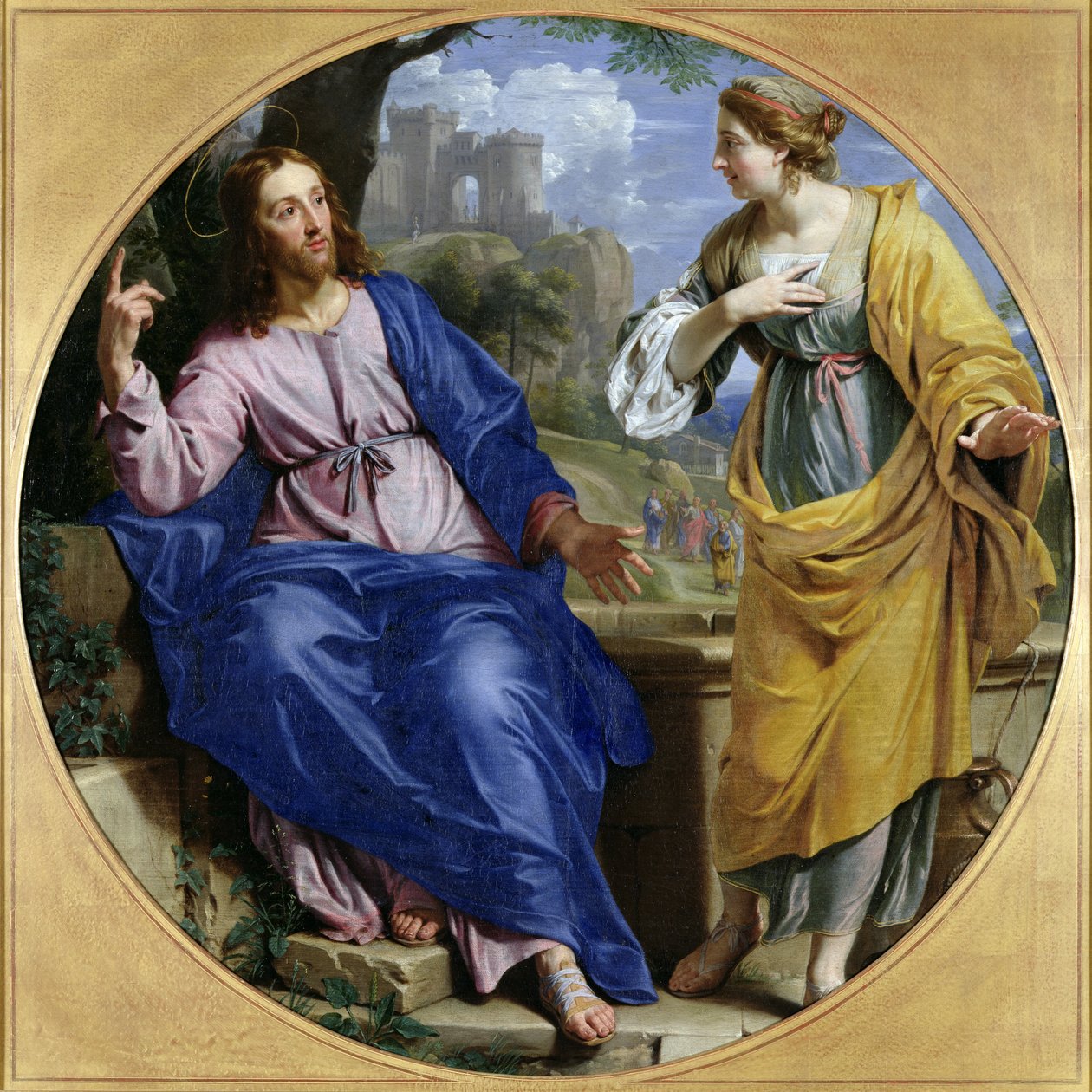 Kristus og Samarias kvinde ved brønden, 1648 af Philippe de Champaigne