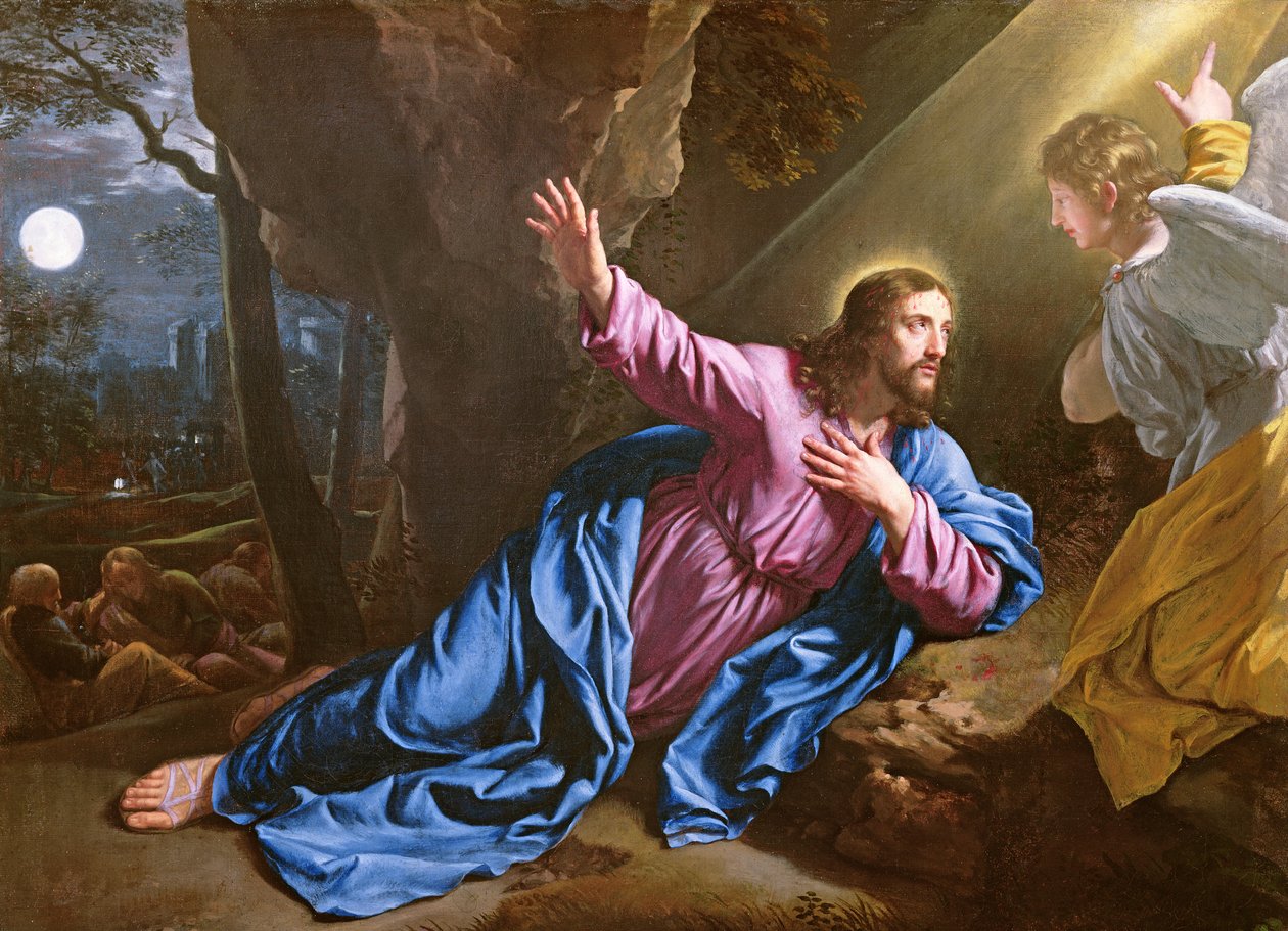 Kristus i Olivenhaven, 1646-50 af Philippe de Champaigne
