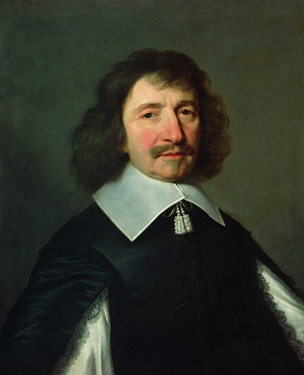 Portræt af Vincent Voiture (1597-1648) ca.1643-44 af Philippe de Champaigne