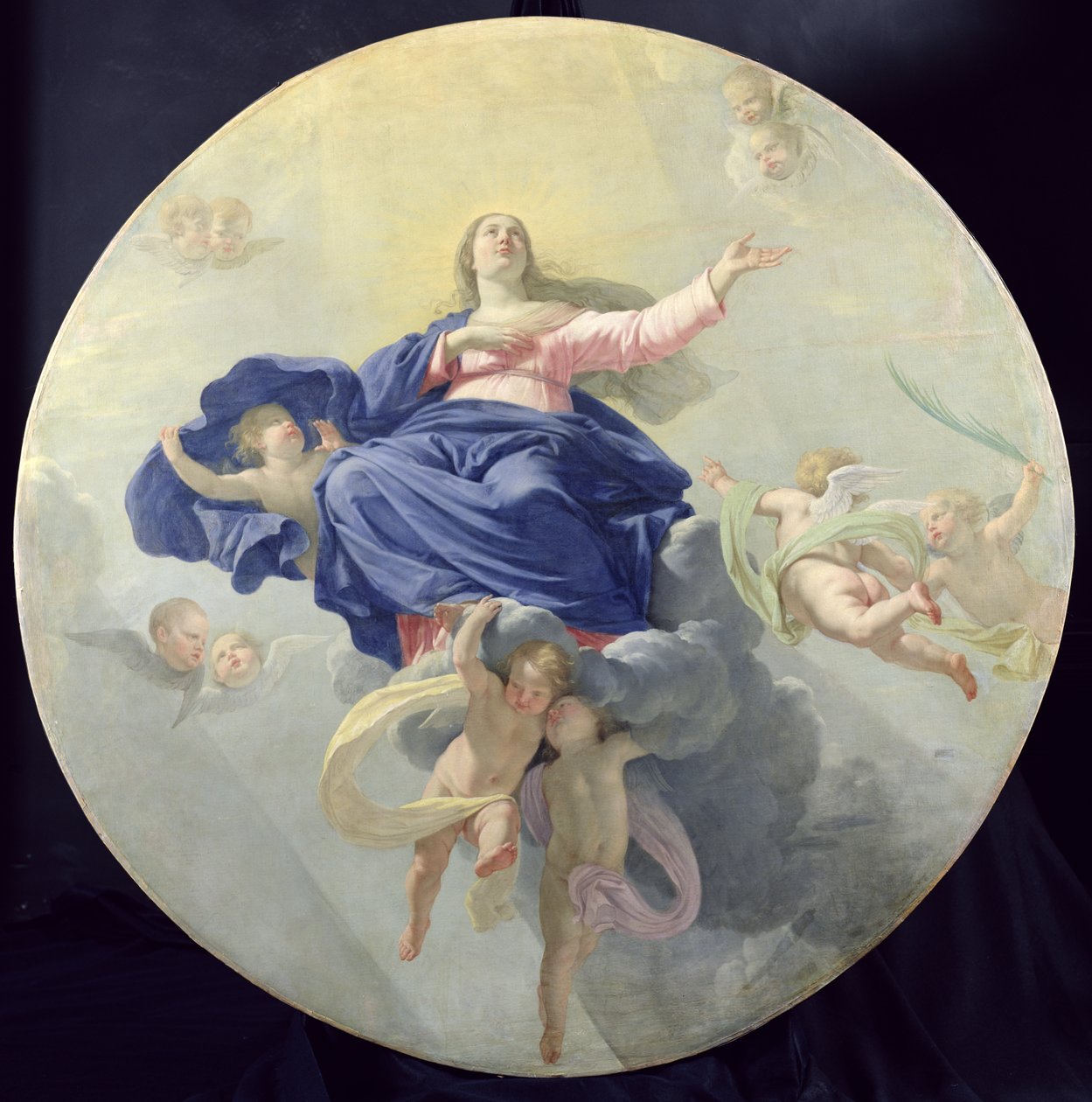 Jomfruens himmelfart, ca. 1656 af Philippe de Champaigne