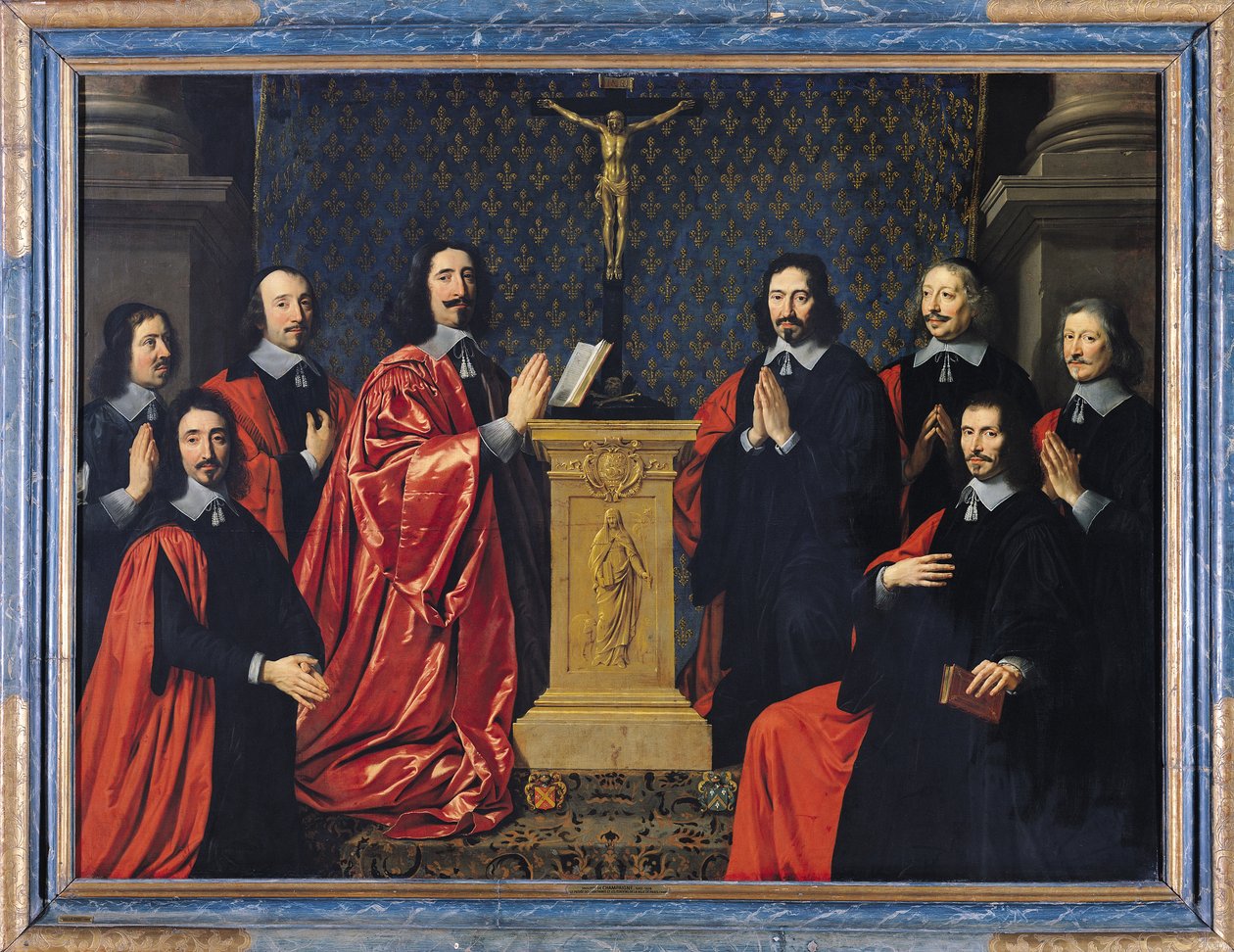 Prevot des Marchands og Echevins i byen Paris, 1648 af Philippe de Champaigne