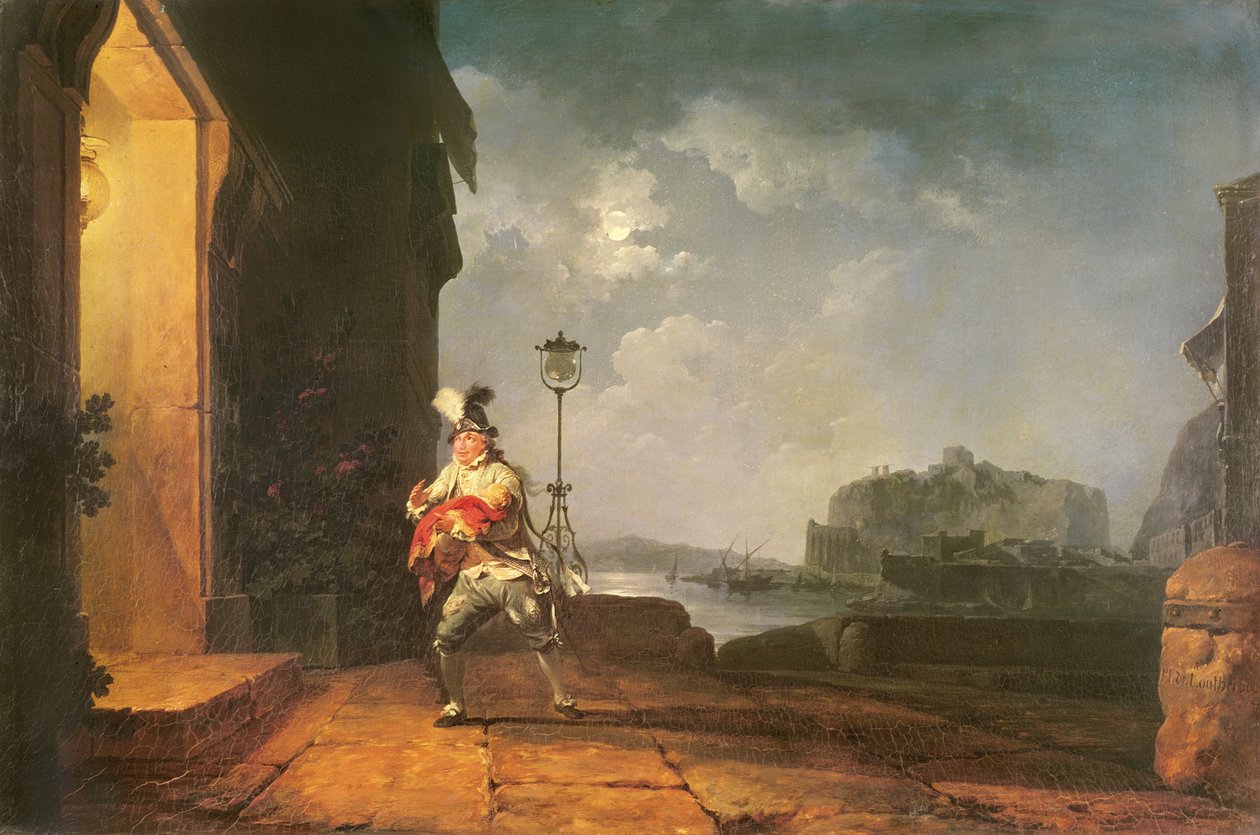David Garrick som Don John i sin tilpasning af 