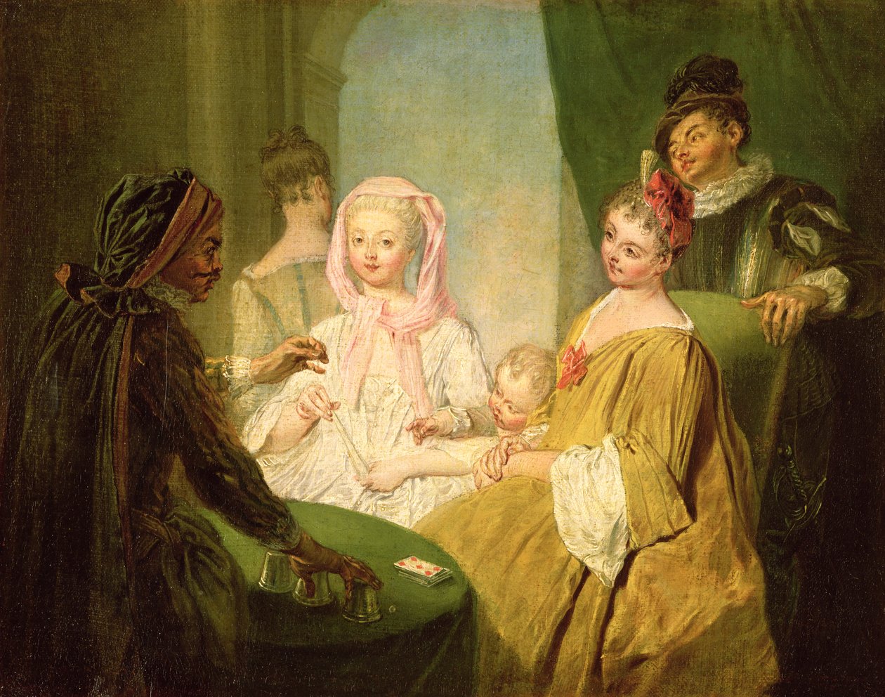 Troldmanden, 1720-25 af Philippe Mercier
