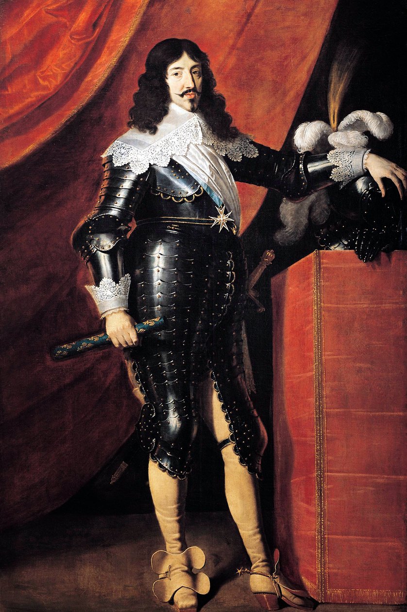 Ludvig XIII 1601-1643 Konge af Frankrig, 1610-1643 af Philippe de Champaigne