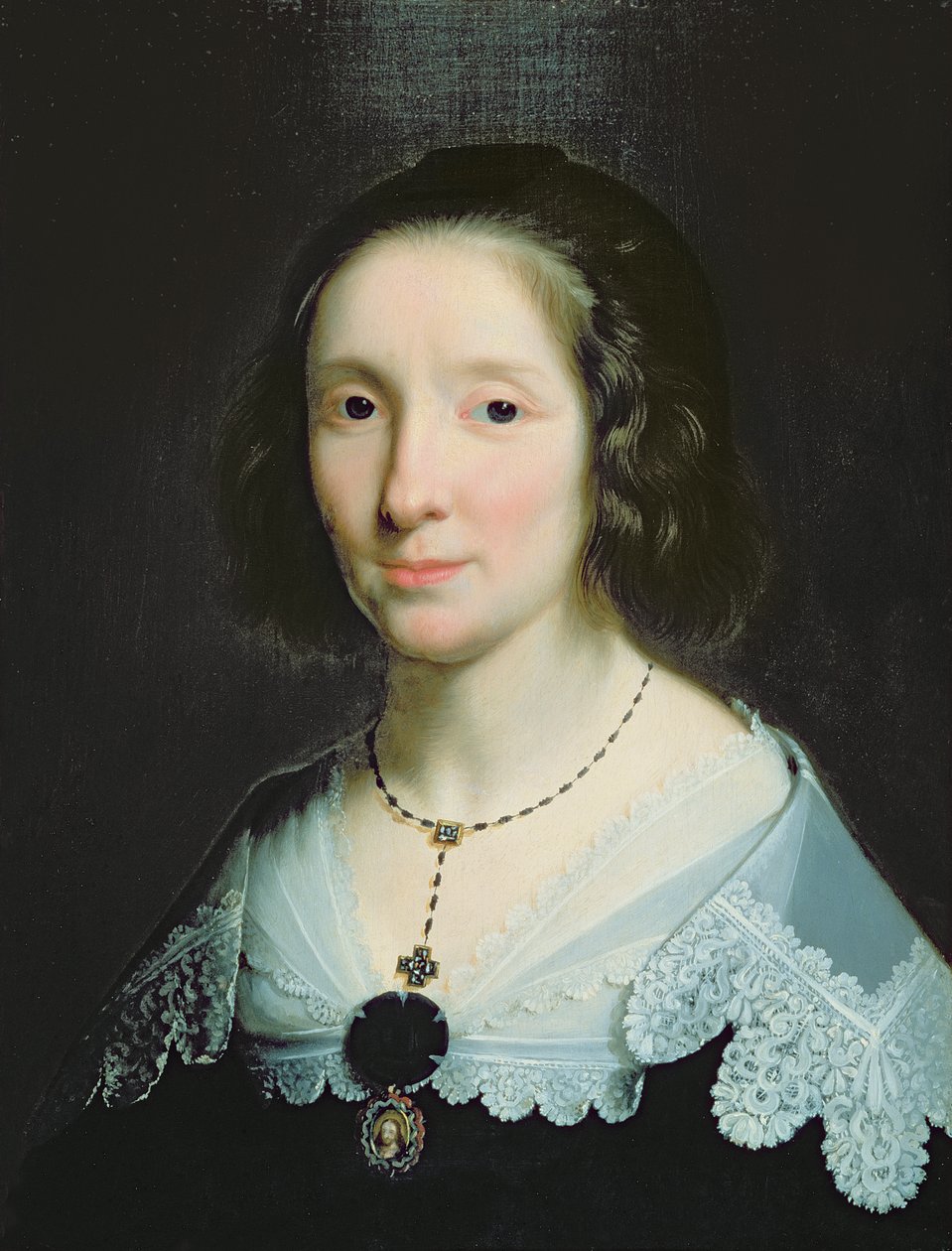 Portræt af Charlotte Duchesne af Philippe de Champaigne
