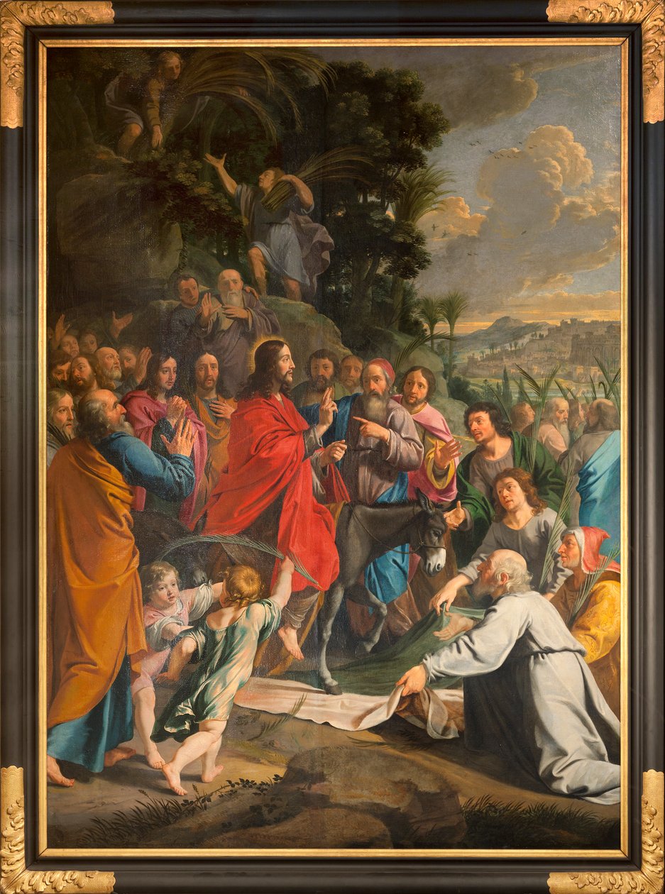 Kristi indtog i Jerusalem af Philippe de Champaigne