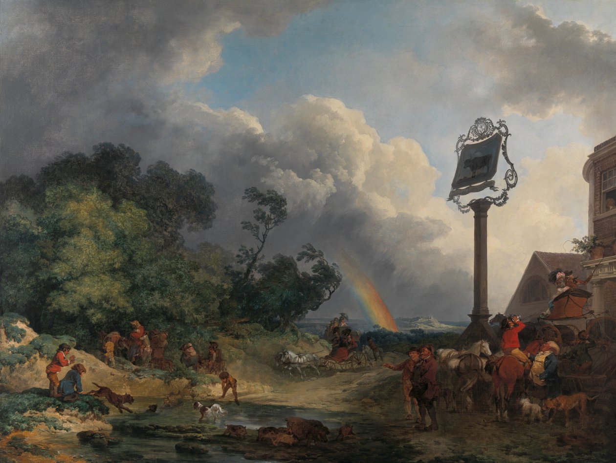 Regnbuen af Philippe-Jacques de Loutherbourg