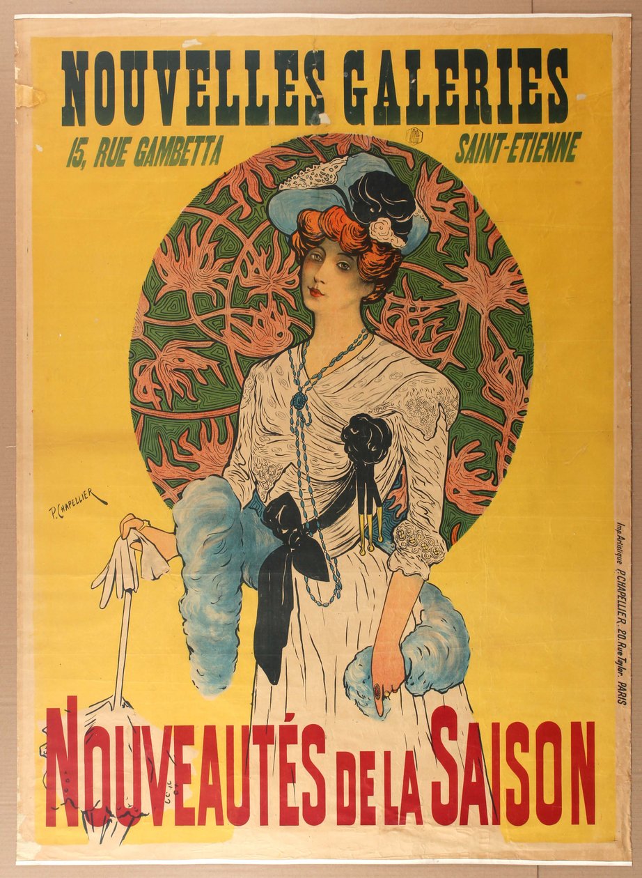 Nye Gallerier, Saint-Etienne, 1900-tallet. af Philippe Chapellier