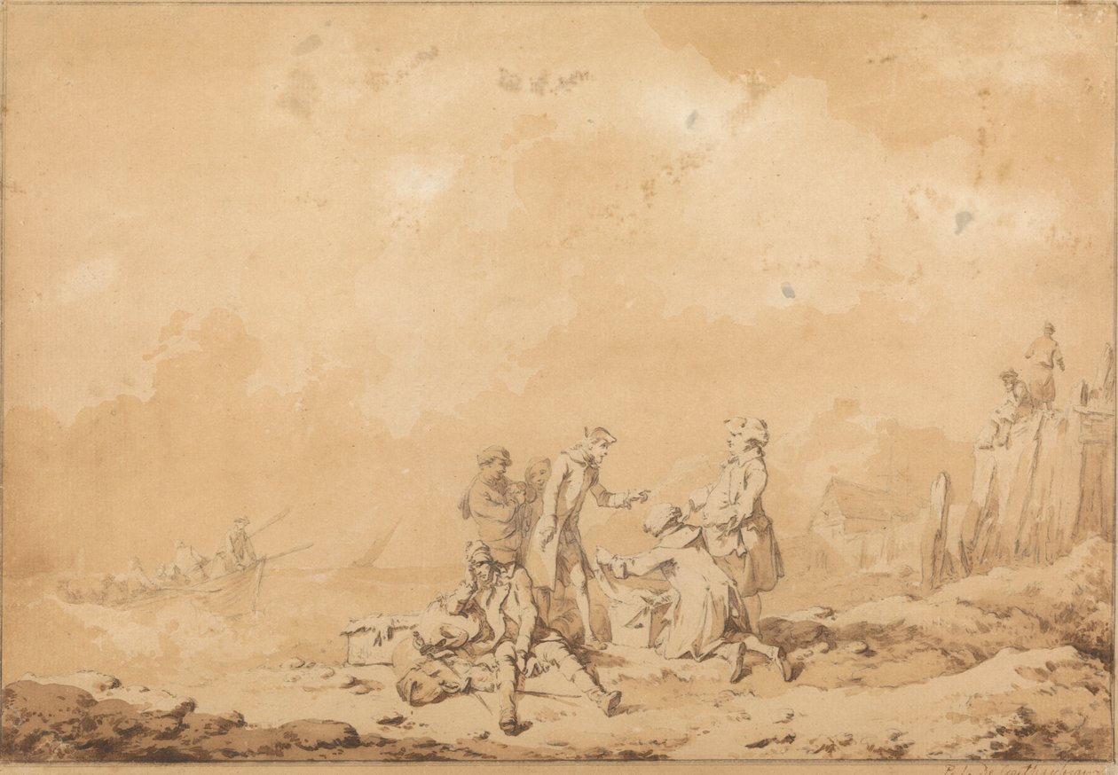 Smuglere af Philippe Jacques de Loutherbourg
