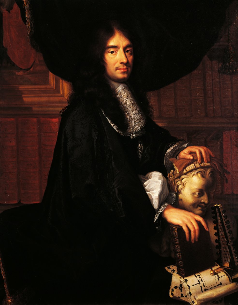 Portræt af Charles Perrault (Paris af Philippe Lallemand