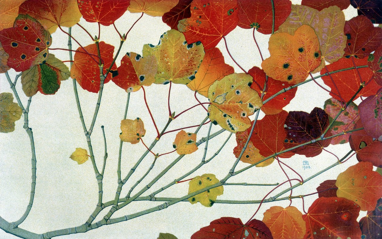 Autumn Leaves, af Philippe Robert, Robert Ried udgaver af Philippe Robert