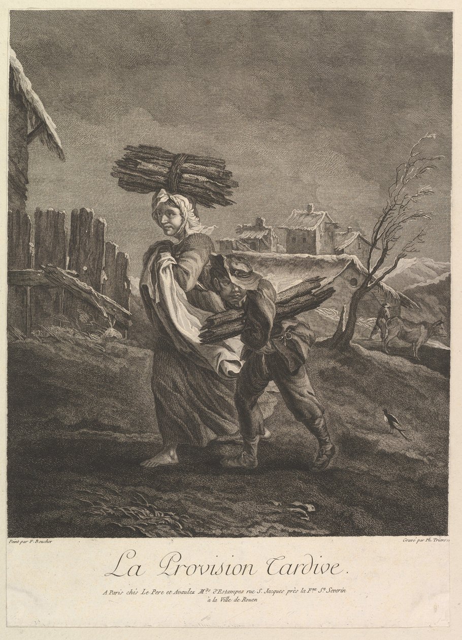 Den sene Bestemmelse, 1771. af Philippe Triere