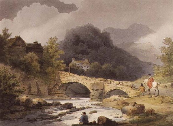 Brathay Bridge, pub. af R. Bowyer i 