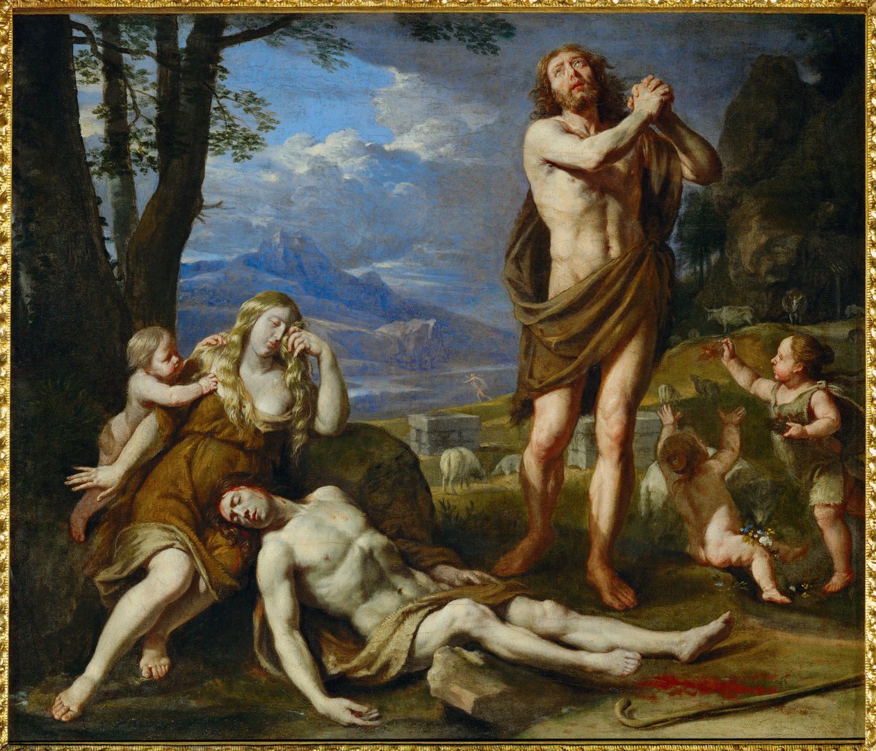 Beweinung Abels (maleri på lærred) af Philippe de Champaigne