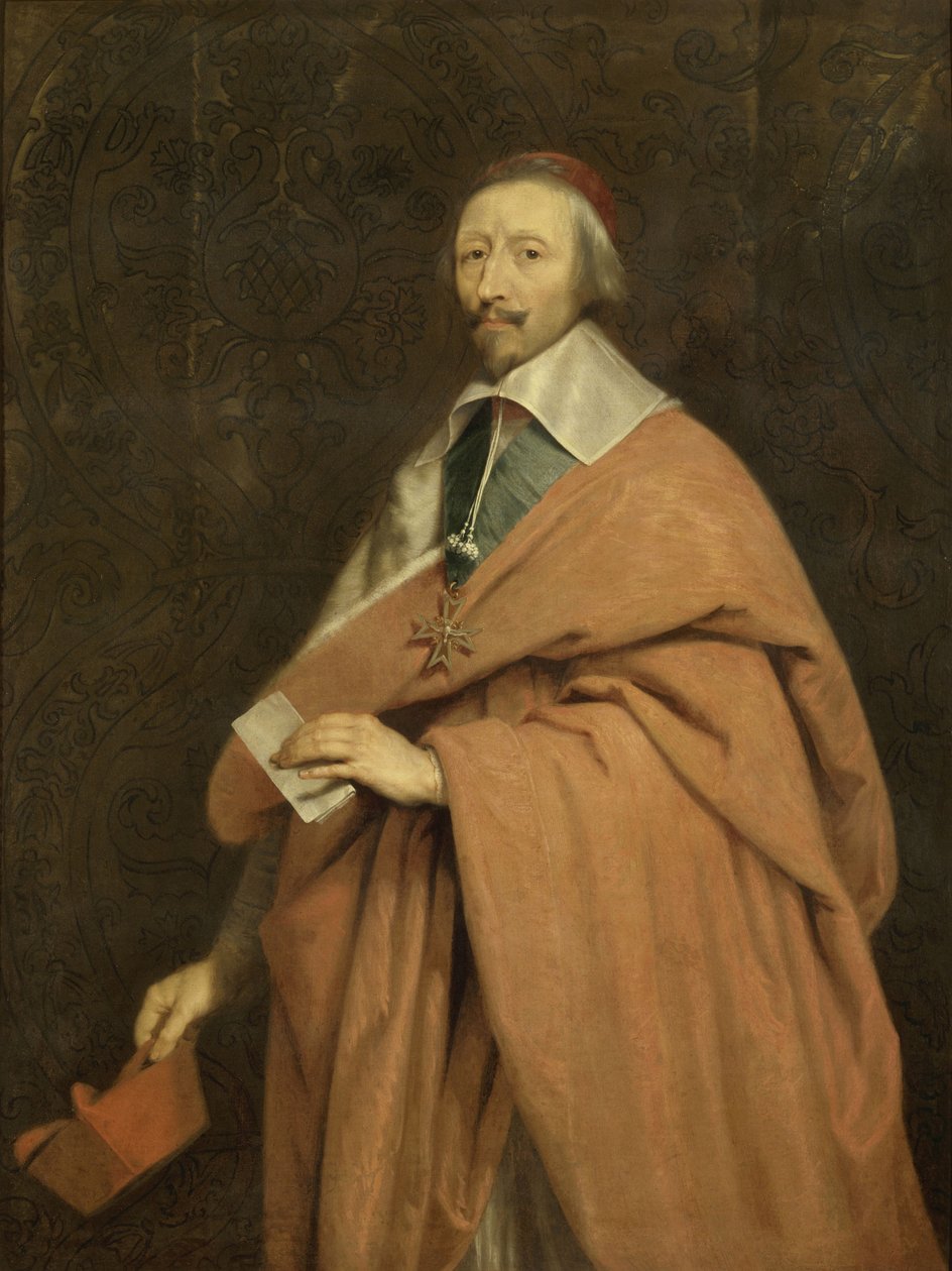 Kardinal de Richelieu, ca 1639 af Philippe de Champaigne