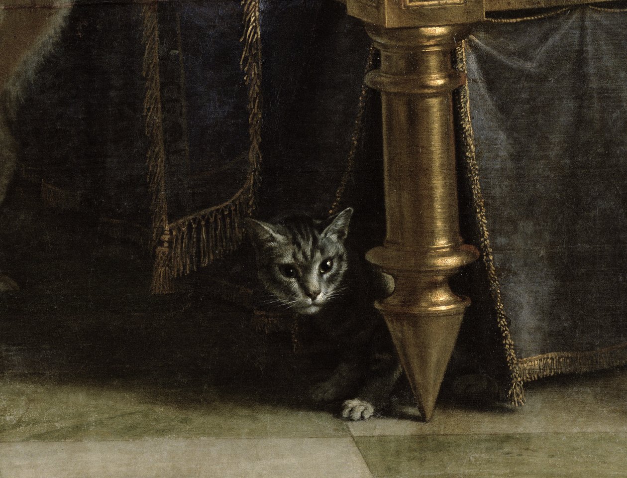 Kristus i farisæeren Simons hus, ca. 1656 (detaljer fra 173719) af Philippe de Champaigne
